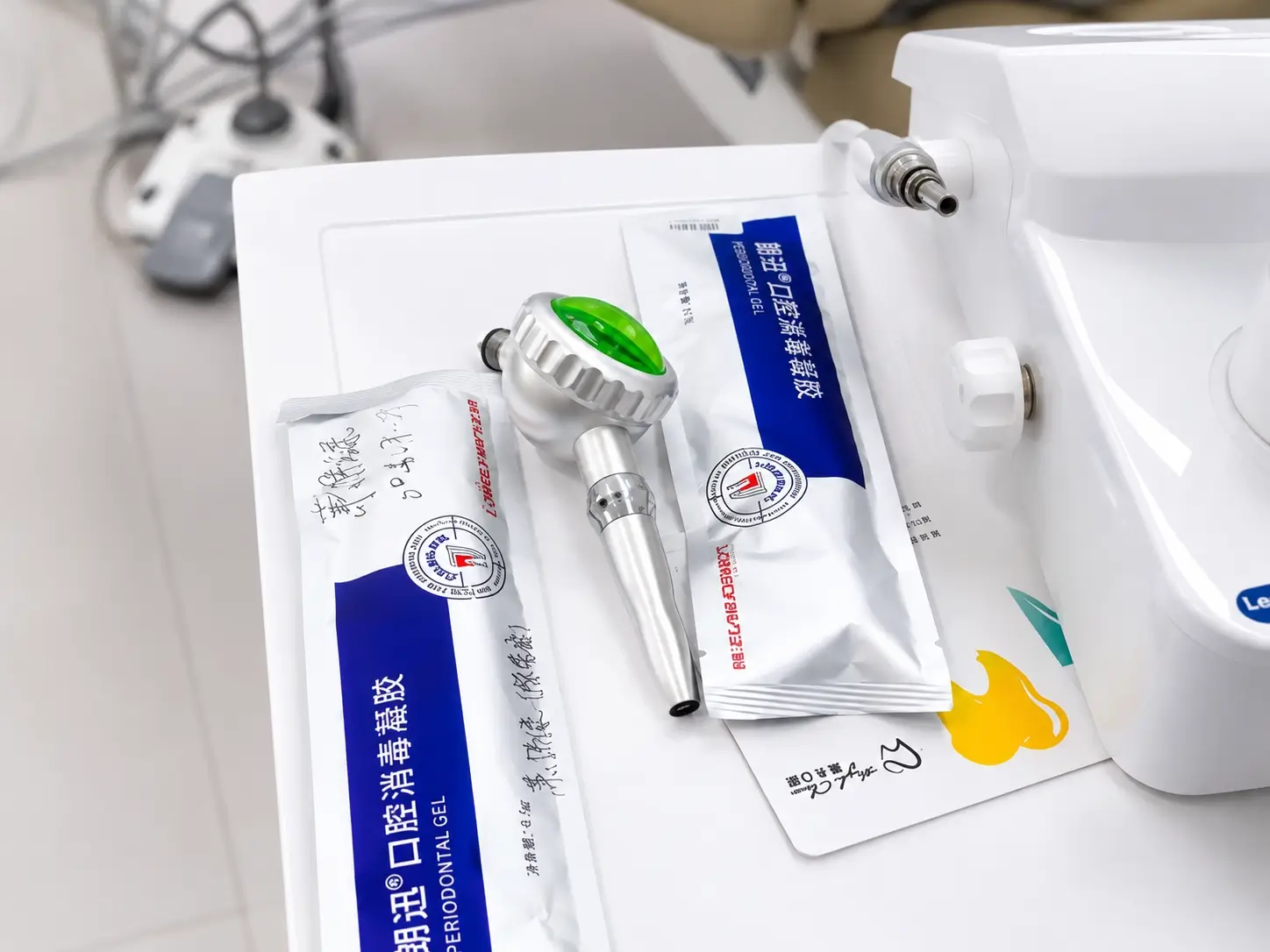 消毒凝膠及手機頭獨立密封